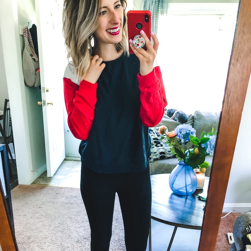 H&M Divided Block Color Sweater Small - Picture 3 of 5